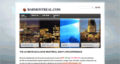 Desktop Screenshot of barmontreal.com